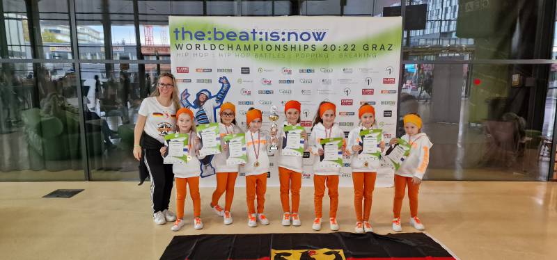 1. Platz für generat1onE bei der IDO HipHop Weltmeisterschaft in Graz 2022