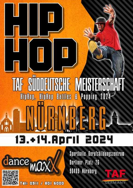 TAF Süddeutsche Meisterschaft HipHop 2024 in Nürnberg