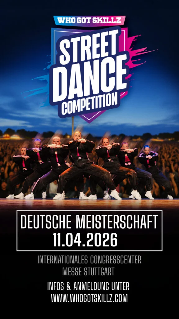 2 Deutsche Meistertitel für das Tanzzentrum Allgäu bei der Deutschen Meisterschaft der WhoGotSkillz-Streetdance-Competition 2026